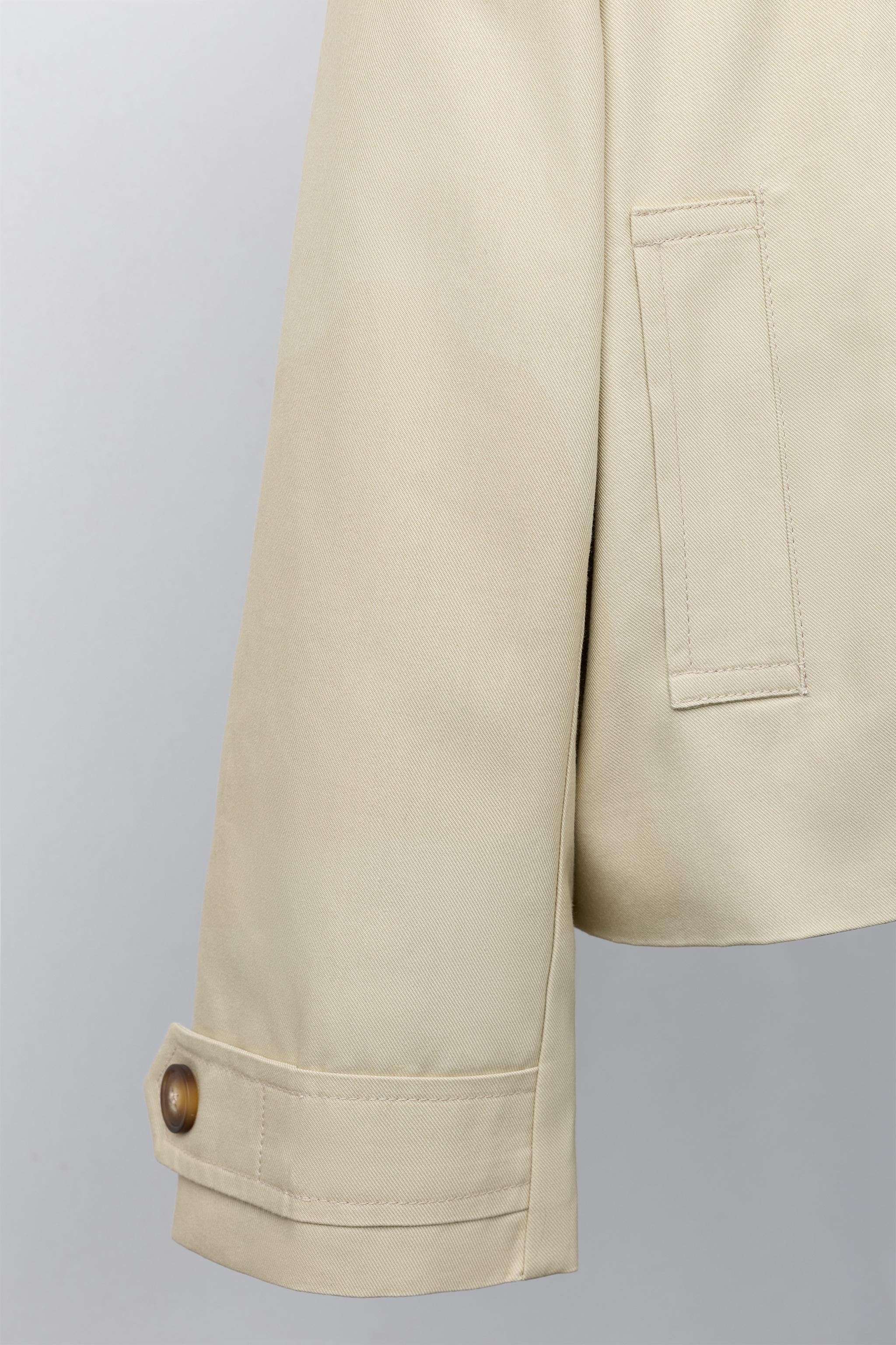 SHORT TRENCH COAT